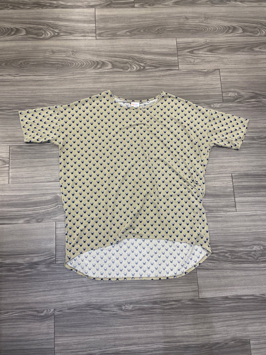 Top Short Sleeve By Lularoe In Green, Size: 2x