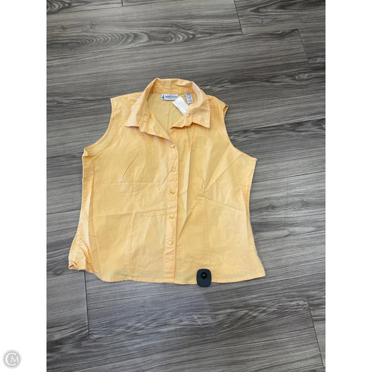 Tank Top By Marsh Landing In Orange, Size: Xl