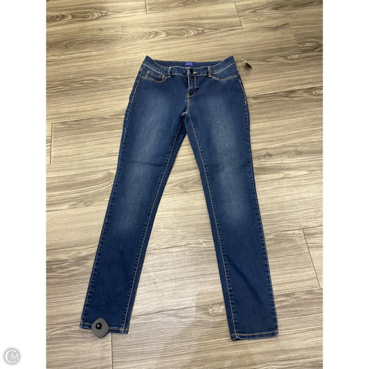 Jeans Skinny By Simply Styled In Blue, Size: 8