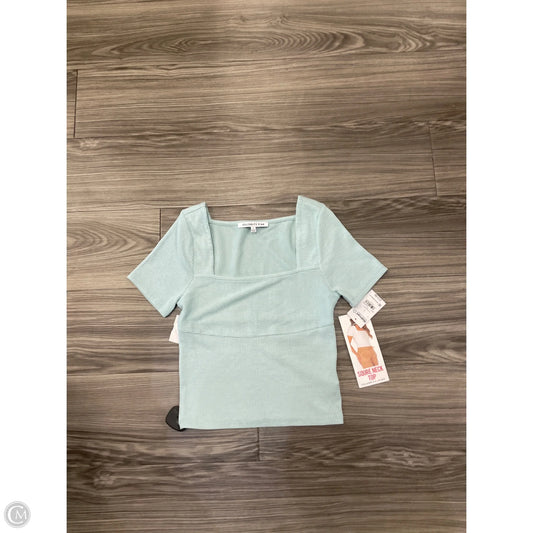 Top Short Sleeve By Celebrity Pink In Blue, Size: S