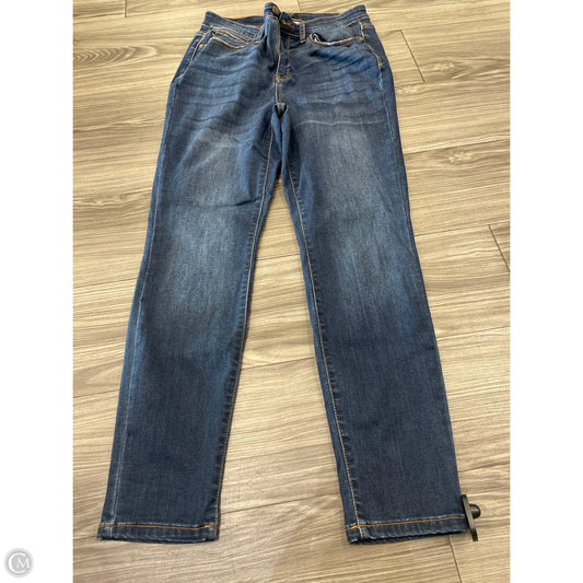 Jeans Skinny By Judy Blue In Blue, Size: 12