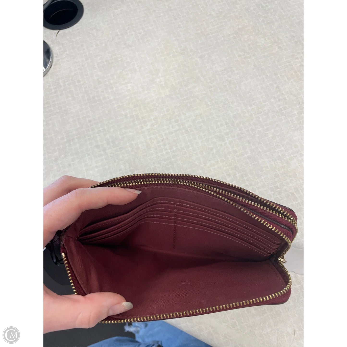 Wallet Designer By Coach, Size: Large