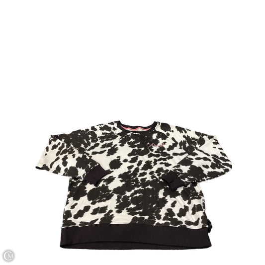 Sweatshirt Crewneck By Ariat In Animal Print, Size: 2x