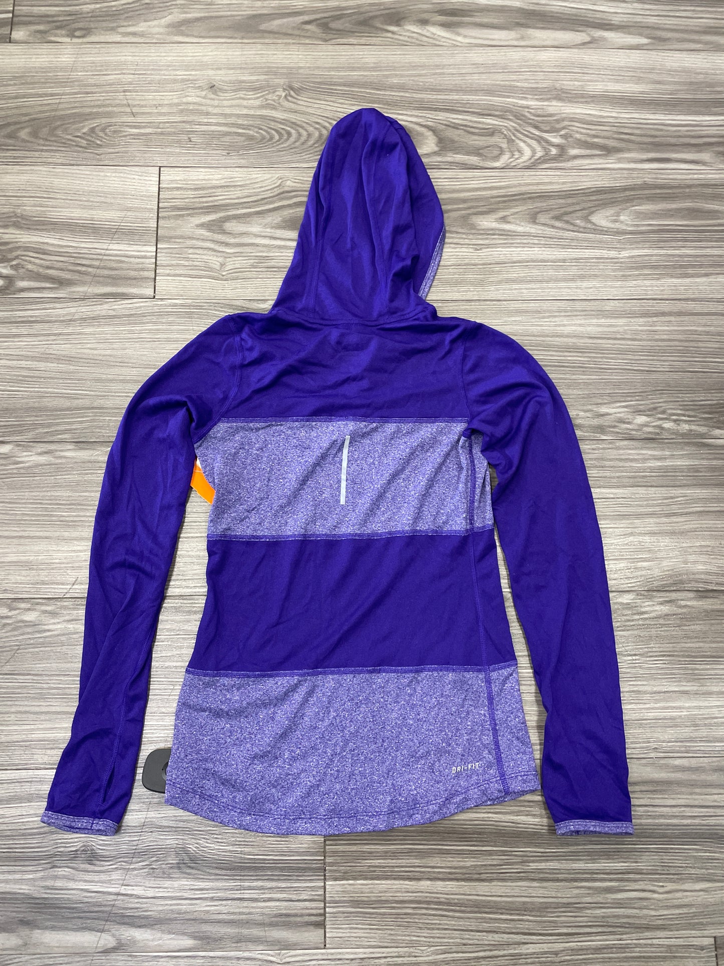 Athletic Top Long Sleeve Hoodie By Nike  Size: Xs