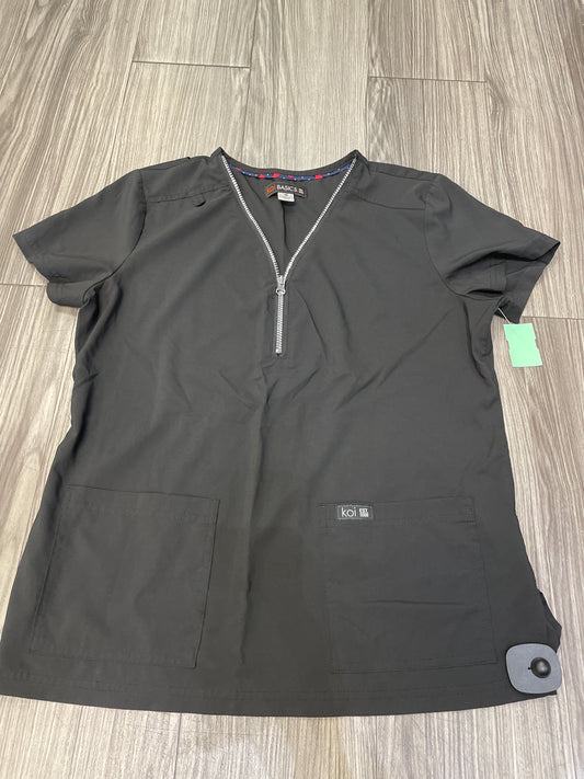 Black Top Short Sleeve Clothes Mentor, Size M