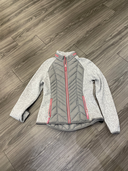 Jacket Puffer & Quilted By Xersion In Grey, Size: M