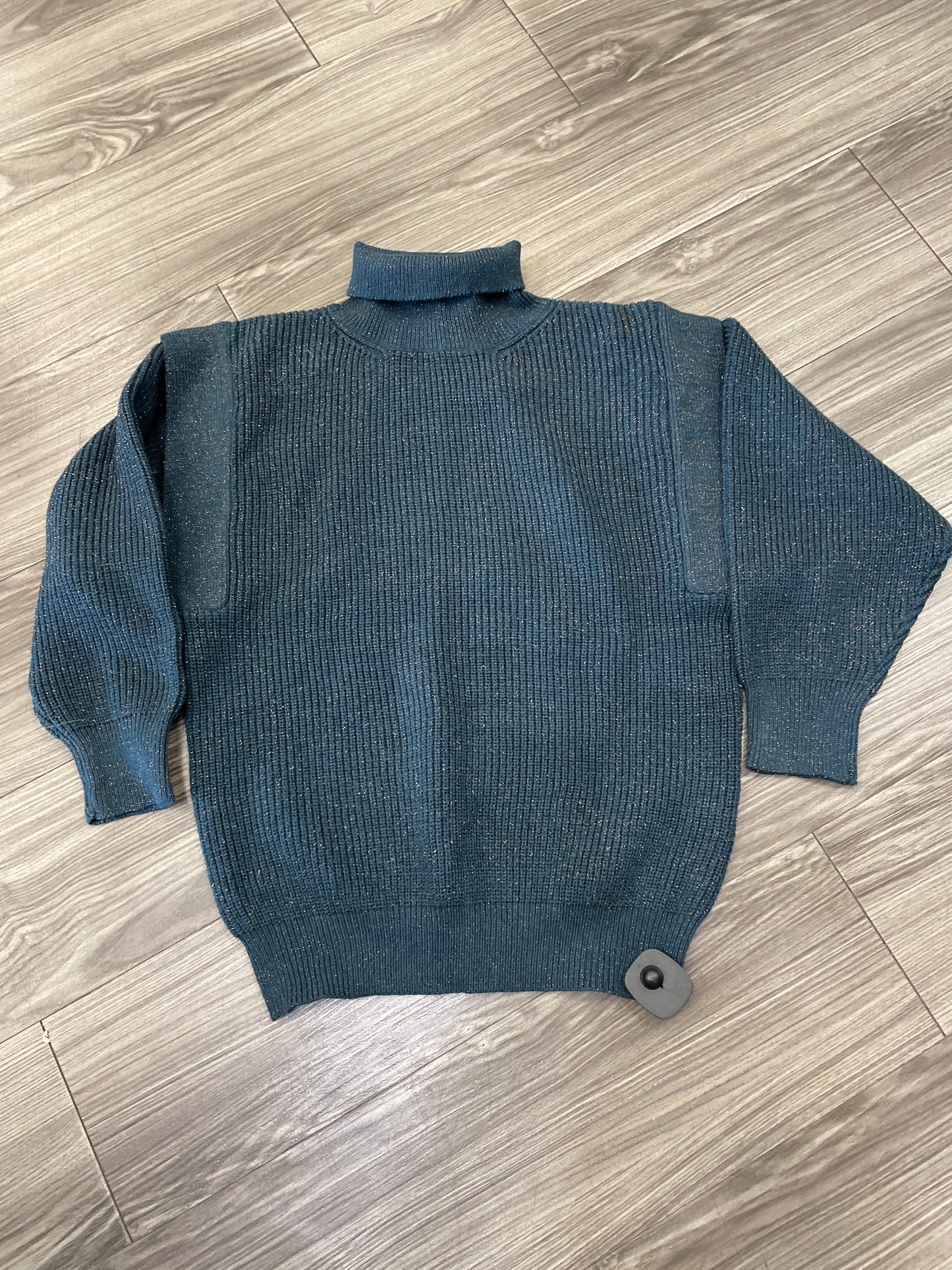 Sweater By Molly Bracken In Teal, Size: L