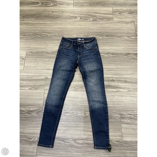 Jeans Skinny By Old Navy In Blue, Size: 0