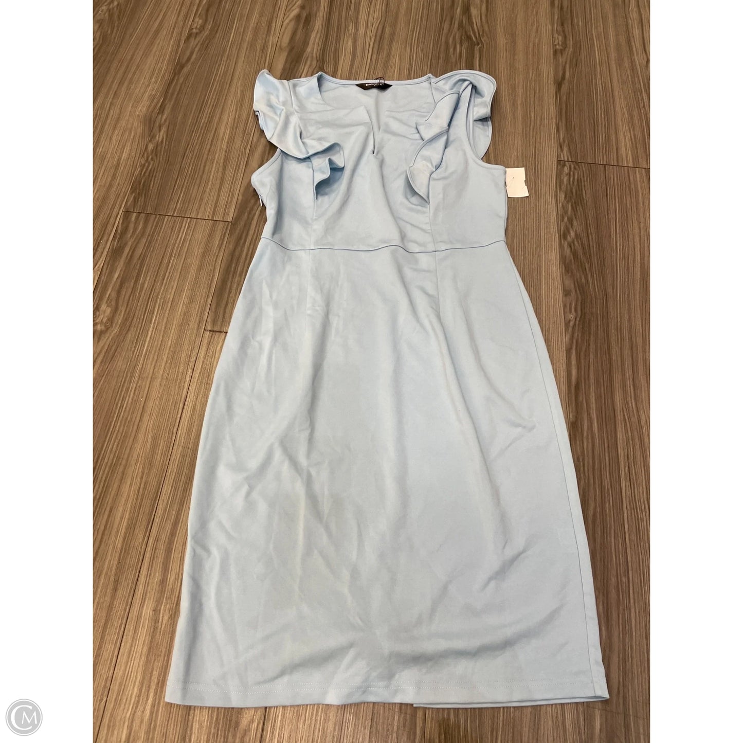 Dress Casual Short By Allegra K In Blue, Size: L