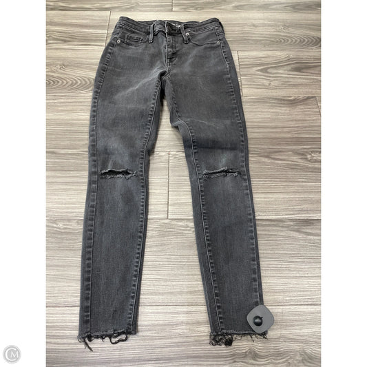 Jeans Skinny By Massimo Dutti In Grey, Size: 2