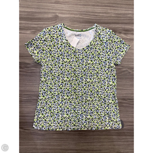 Top Short Sleeve By Croft And Barrow In Green, Size: M