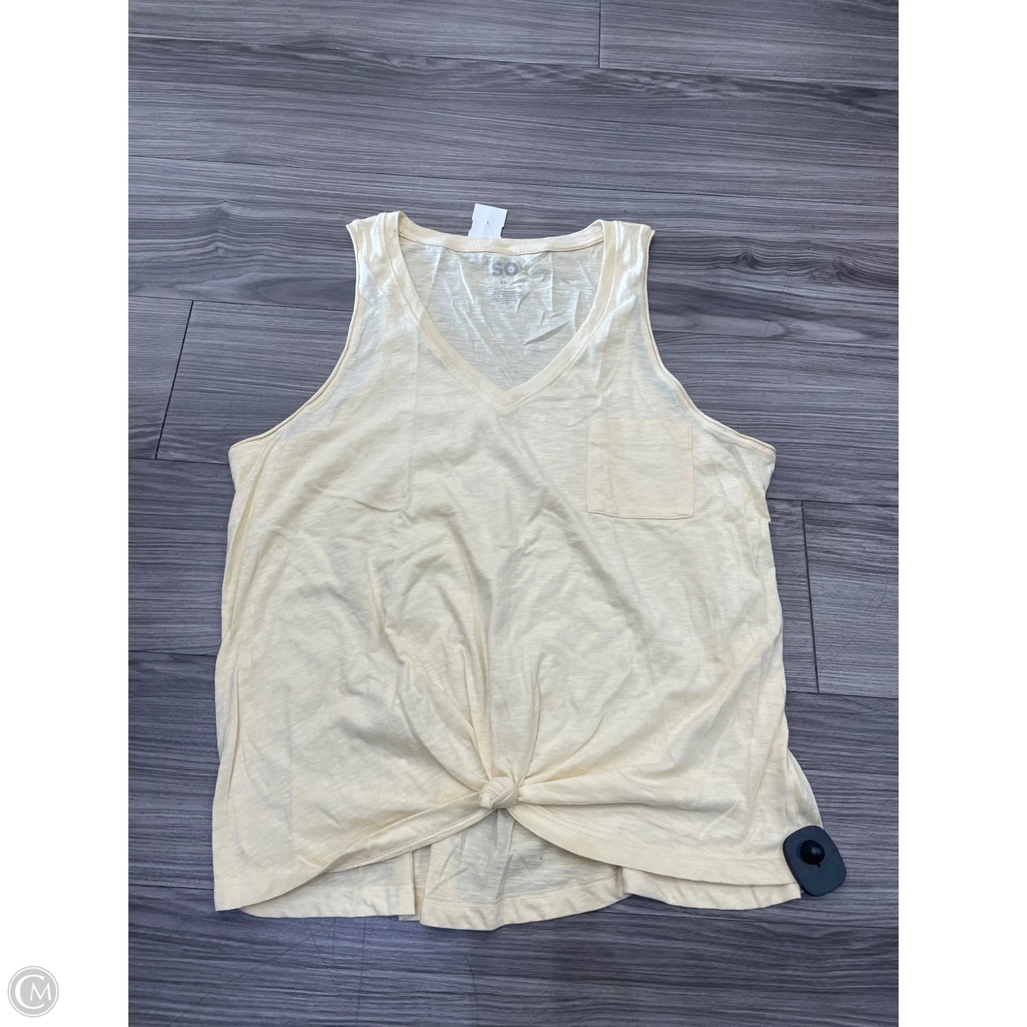 Tank Top By So In Yellow, Size: Xl