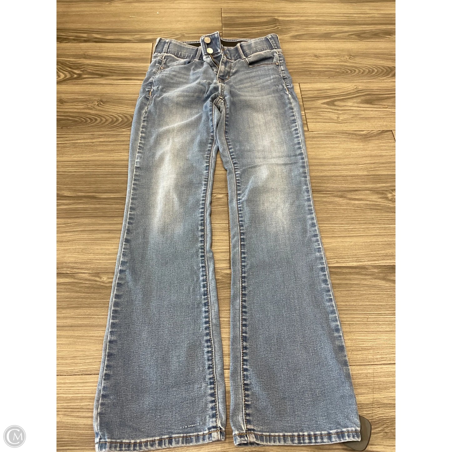 Jeans Boot Cut By Apt 9 In Blue, Size: 6