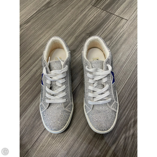 Shoes Flats By Vintage Havana In Silver, Size: 8.5