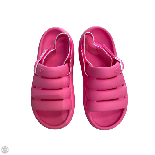 Sandals Sport By Ugg In Pink, Size: 7