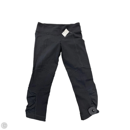 Athletic Capris By Lululemon In Black, Size: 8