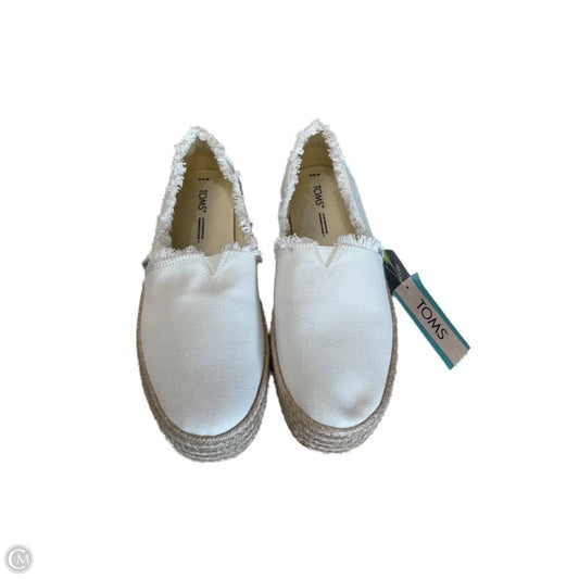 Shoes Sneakers Platform By Toms In White, Size: 8.5
