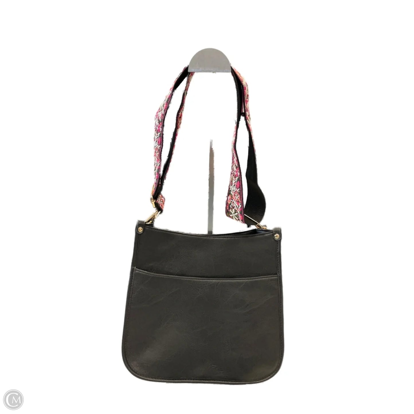 Crossbody Leather By Clothes Mentor, Size: Medium