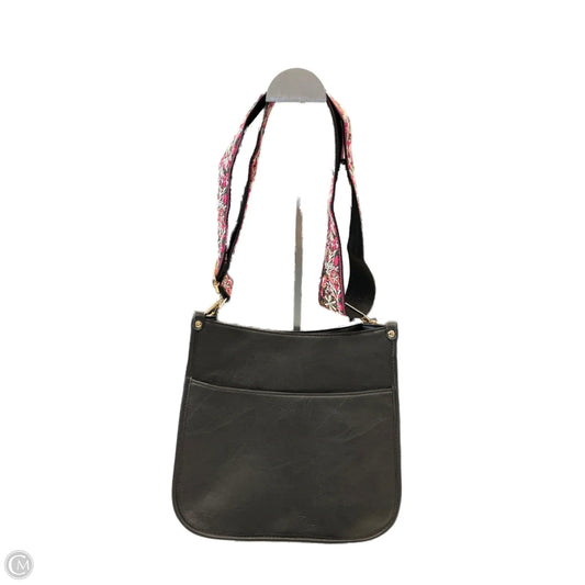 Crossbody Leather By Clothes Mentor, Size: Medium