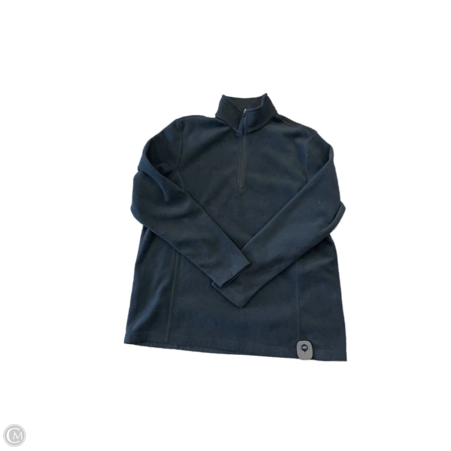 Top Long Sleeve Basic By Lands End In Black, Size: Xl