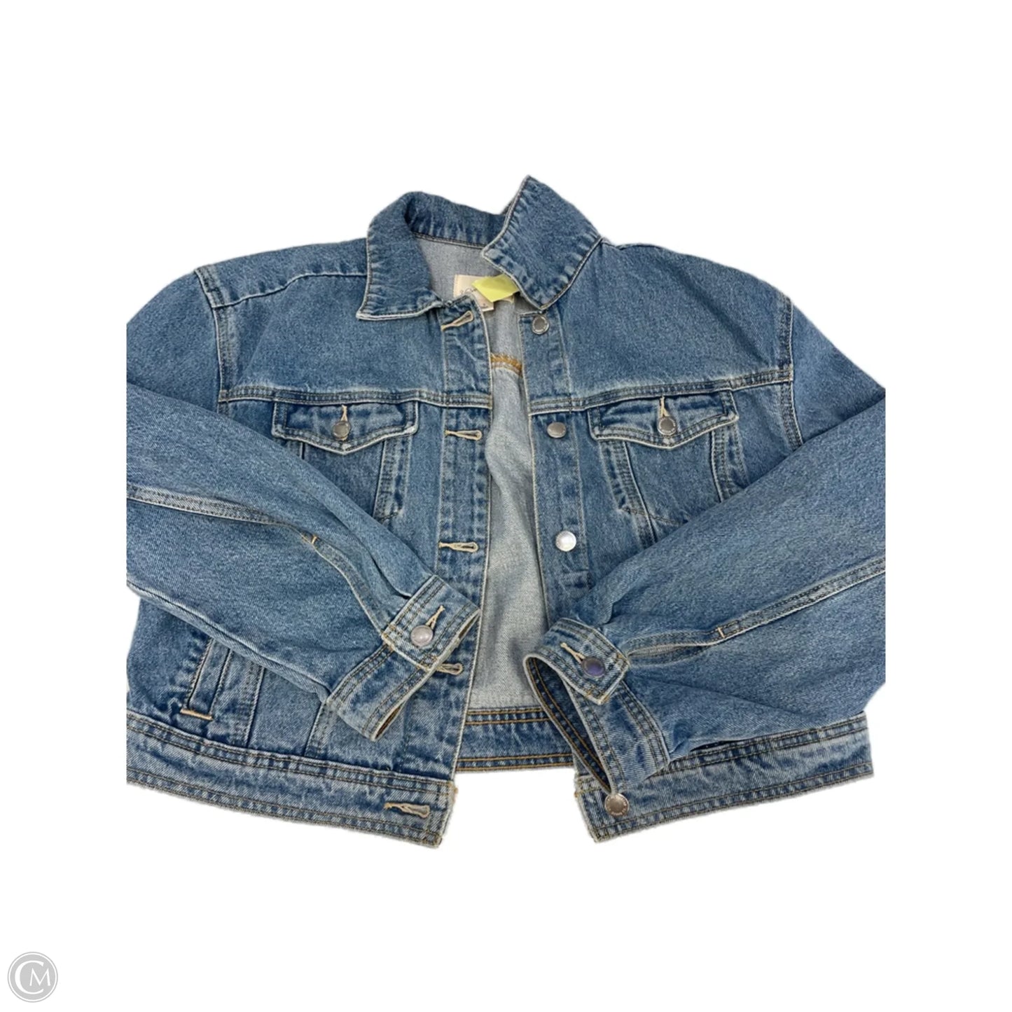 Jacket Denim By Universal Thread In Blue, Size: S