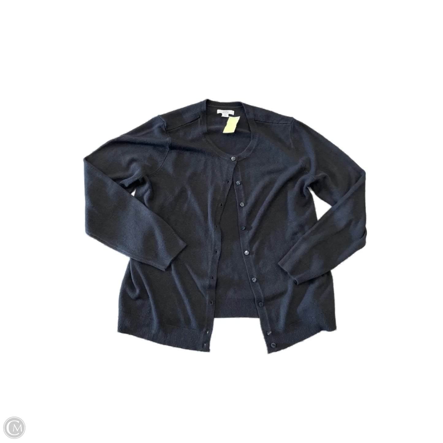 Cardigan By Croft And Barrow In Black, Size: L