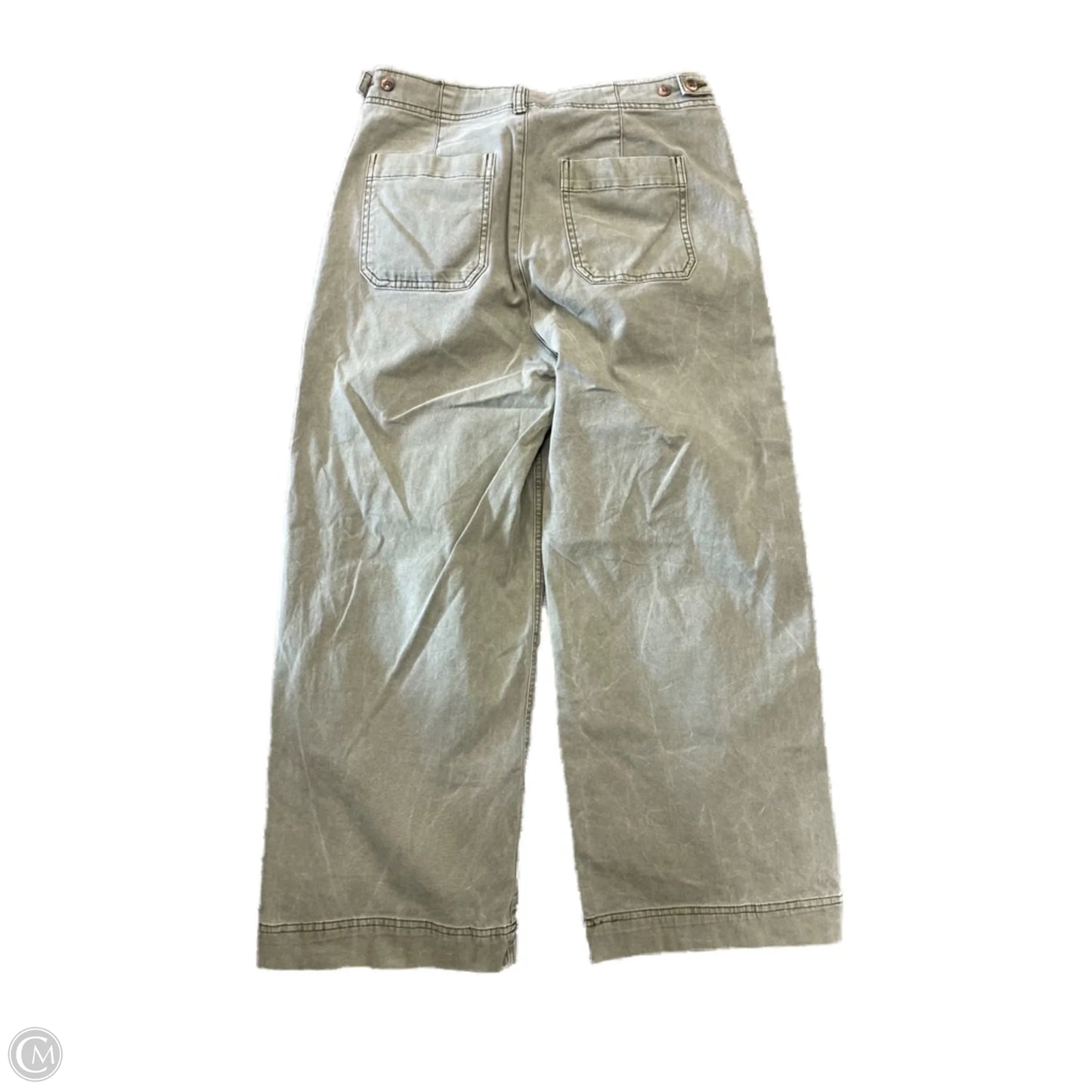 Pants Wide Leg By Old Navy In Green, Size: 8