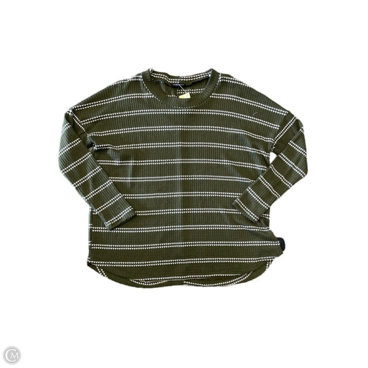 Top Long Sleeve Basic By Staccato In Green, Size: S