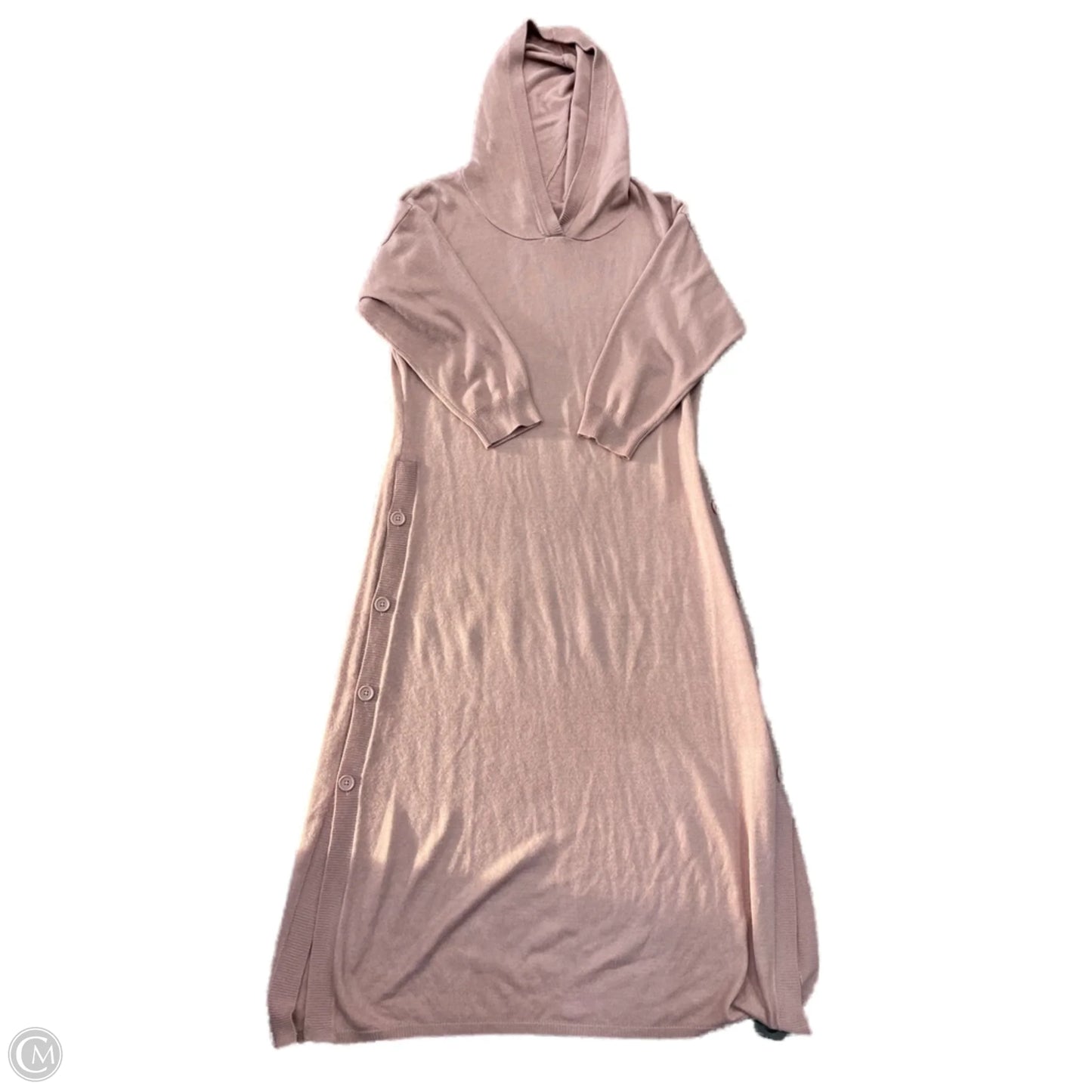 Dress Sweater By Soho Design Group In Pink, Size: L