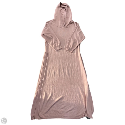 Dress Sweater By Soho Design Group In Pink, Size: L