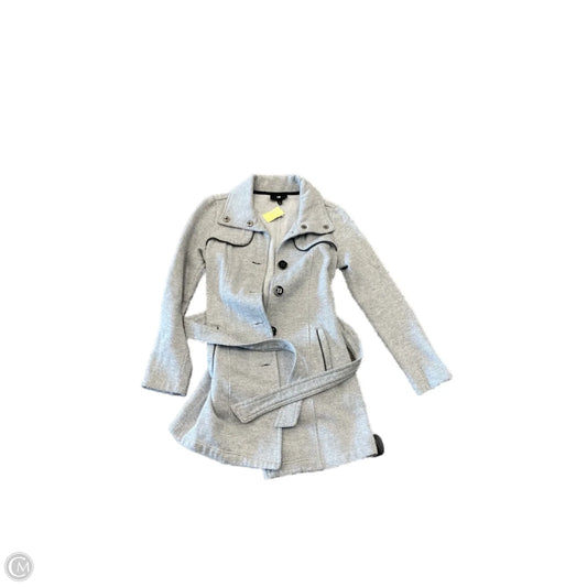 Coat Peacoat By Iz Byer In Grey, Size: S