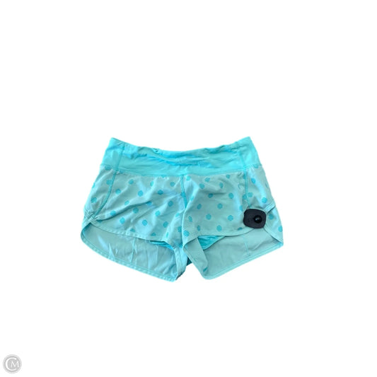 Athletic Shorts By Lululemon In Blue, Size: 2