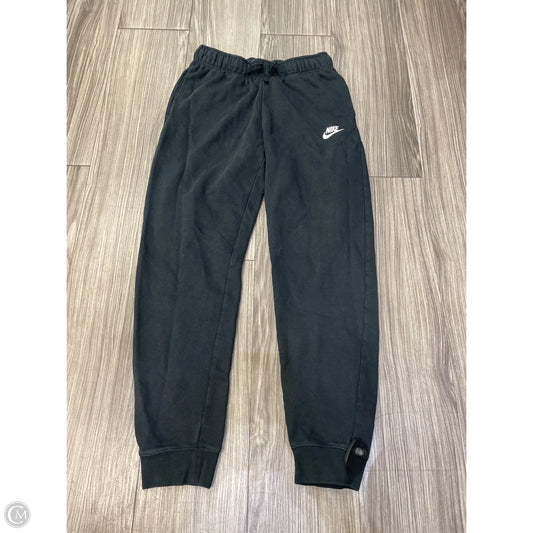 Athletic Pants By Nike In Black, Size: S