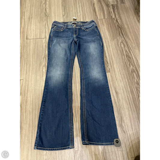 Jeans Boot Cut By Ariat In Blue, Size: 10l