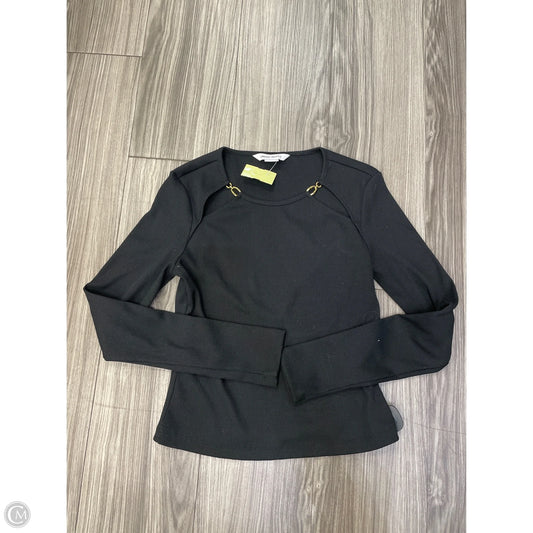 Top Long Sleeve Basic By Cmc In Black, Size: M