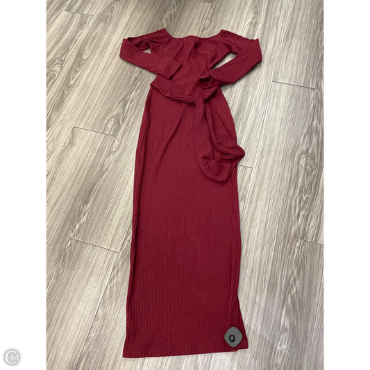 Dress Casual Maxi By Clothes Mentor In Red, Size: M