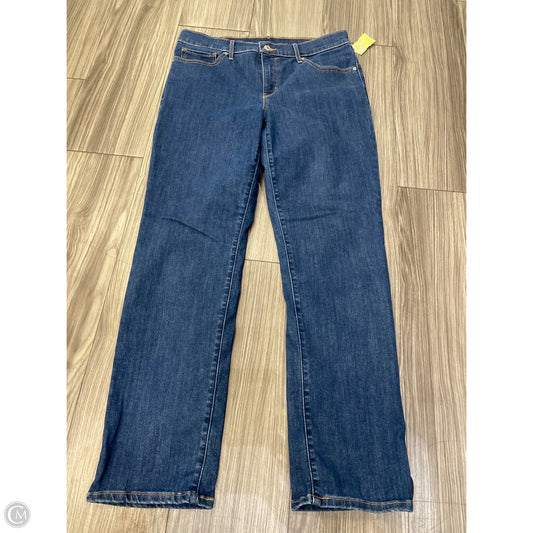 Jeans Straight By Levis In Blue, Size: 12