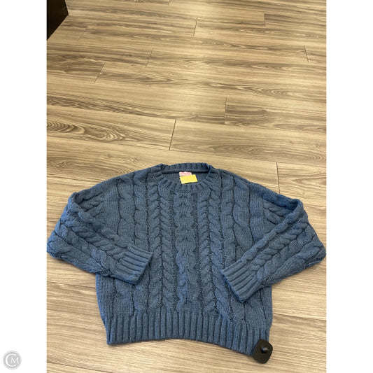 Sweater By Pink Lily In Blue, Size: S