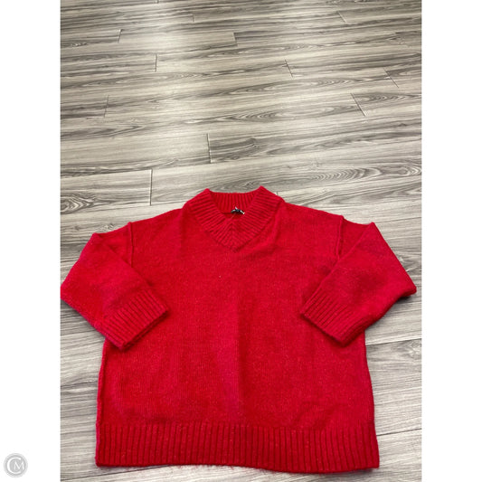 Sweater By Wild Fable In Red, Size: M