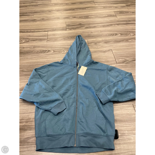 Sweatshirt Hoodie By Universal Thread In Teal, Size: Xs