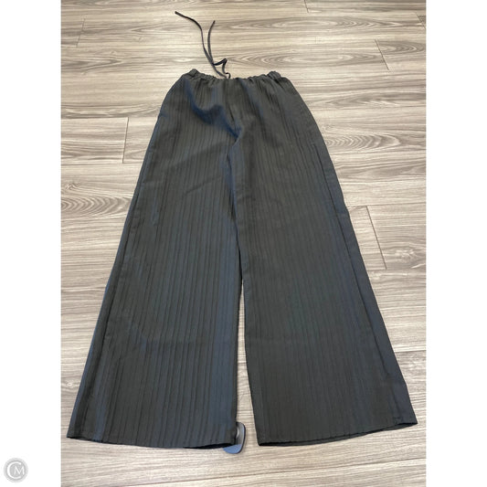 Pants Wide Leg By Shein In Black, Size: S