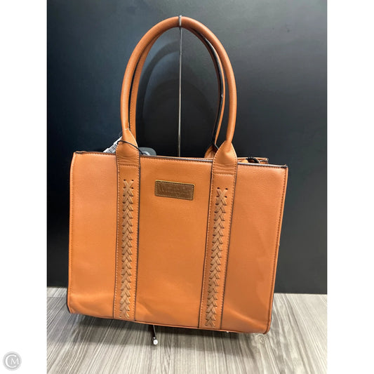 Tote Leather By Wrangler, Size: Large