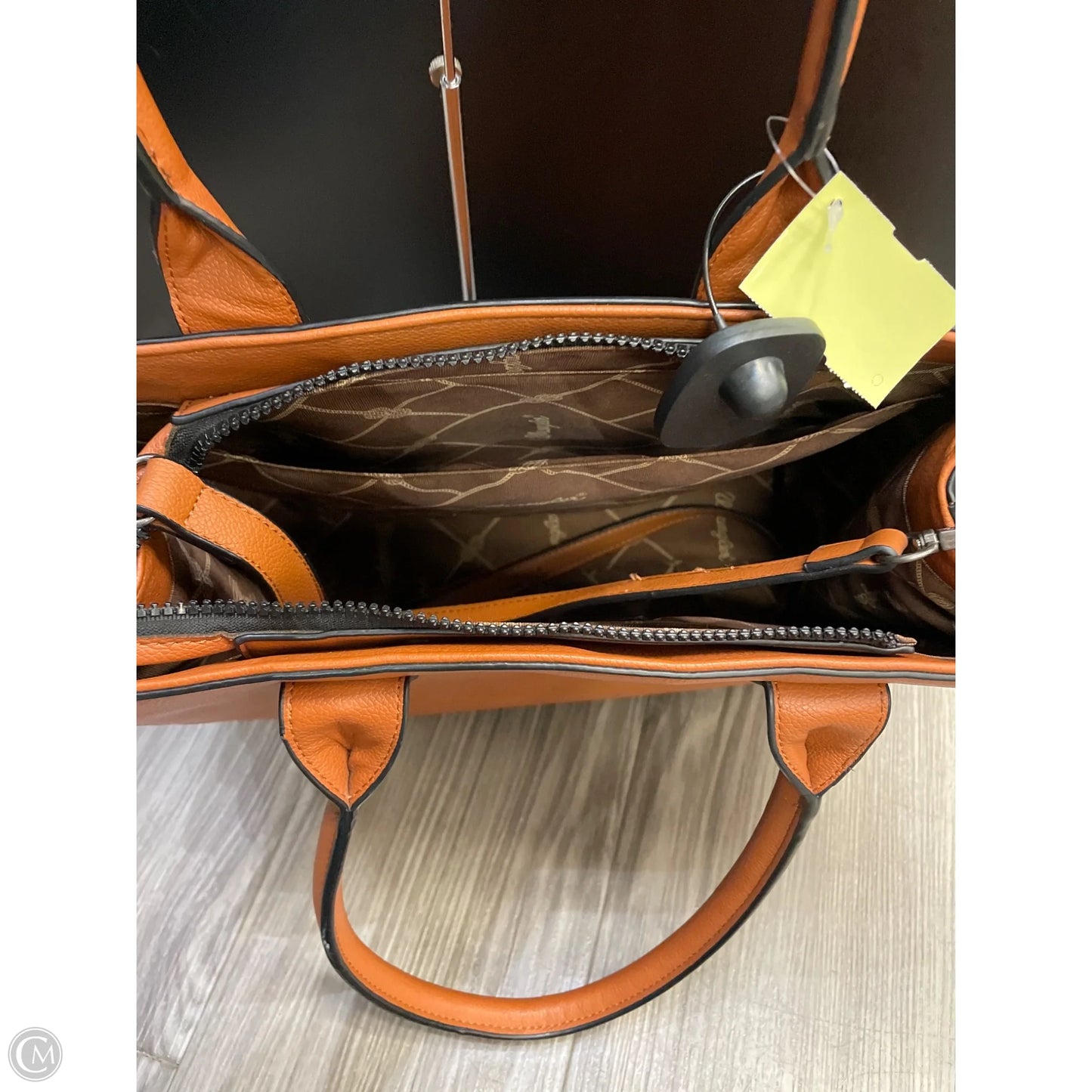 Tote Leather By Wrangler, Size: Large