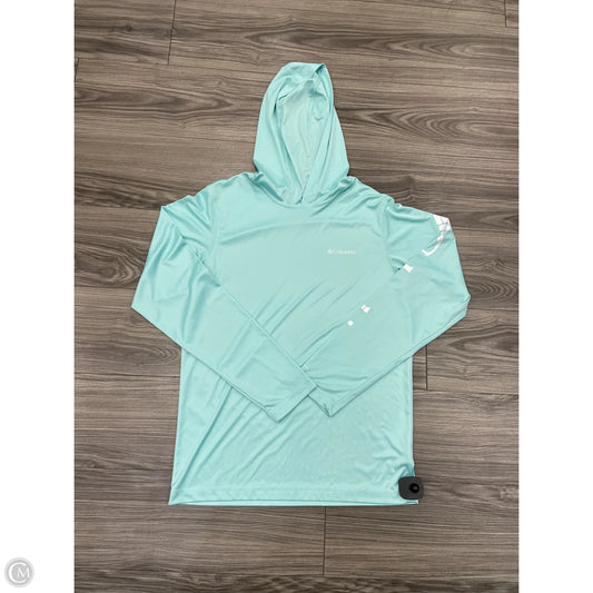 Top Long Sleeve Basic By Columbia In Teal, Size: S