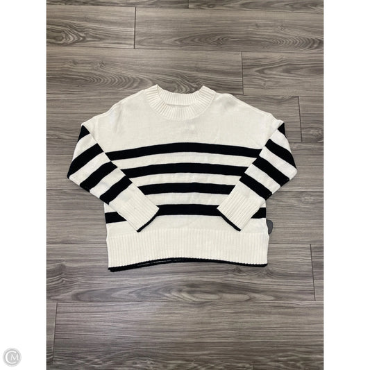 Sweater By Sonoma In Striped Pattern, Size: L