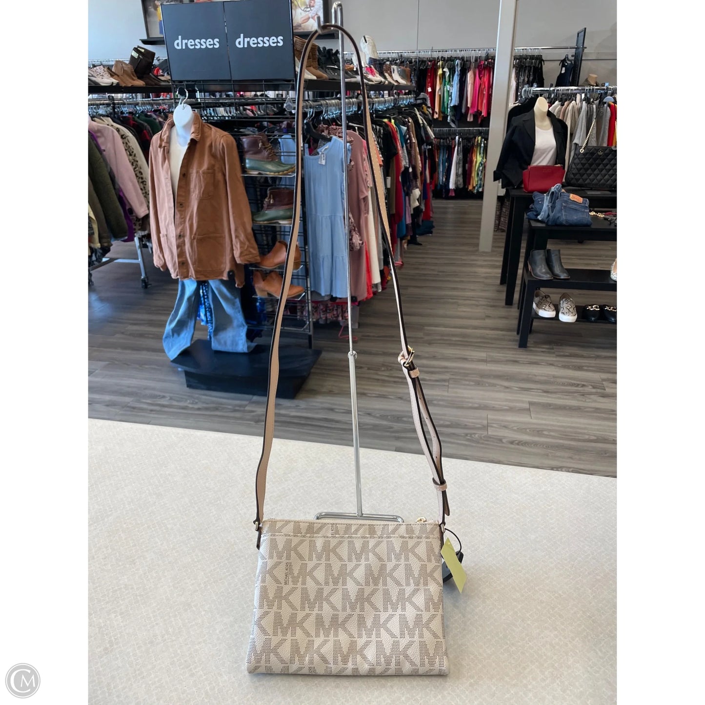 Crossbody Designer By Michael Kors, Size: Medium