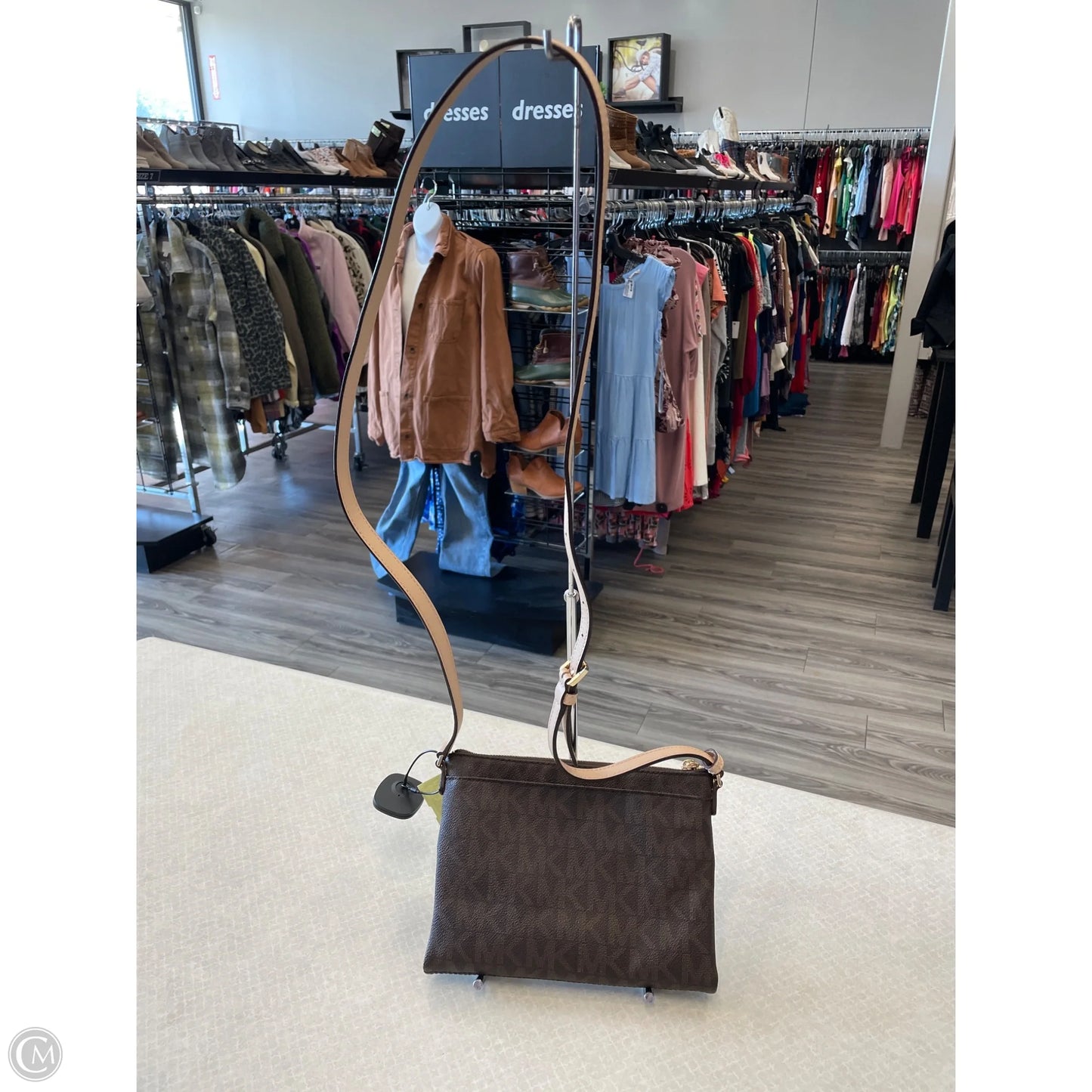 Crossbody Designer By Michael Kors, Size: Medium