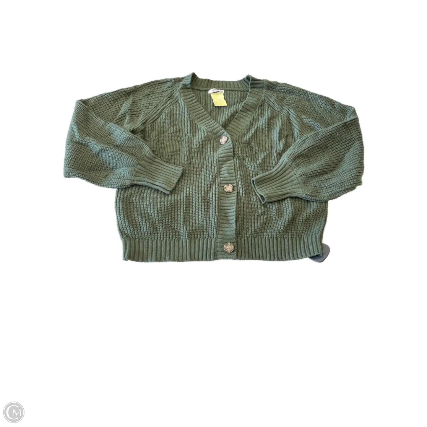 Cardigan By Zeagoo In Green, Size: M