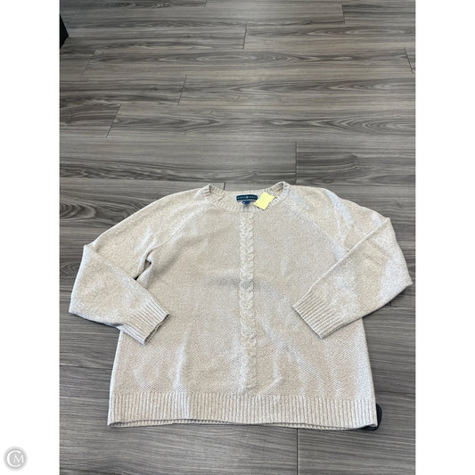 Sweater By Karen Scott In Tan, Size: L