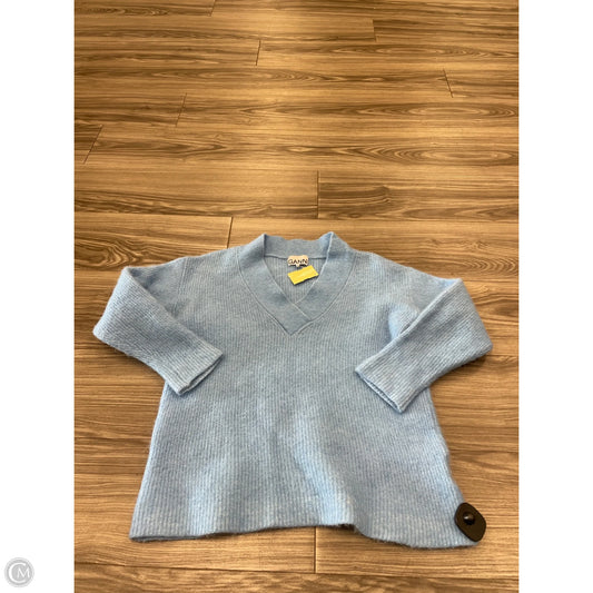 Sweater By Ganni In Blue, Size: M